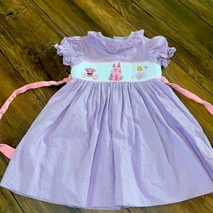 Beau Et Belles princess smocked dress